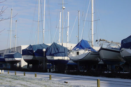 Winterberging Jachthaven Hindeloopen